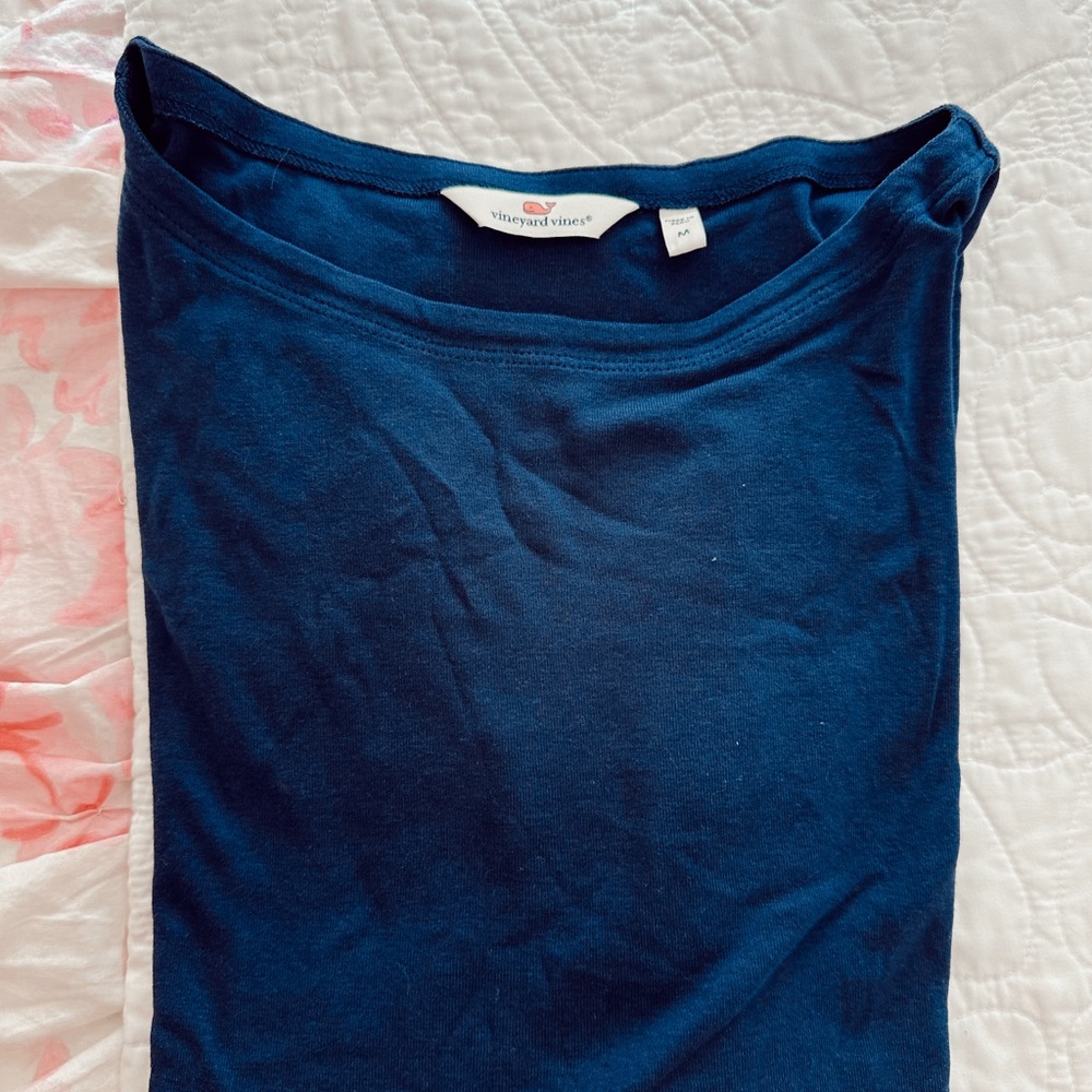 Navy Blue Vineyard Vines Long Sleeve